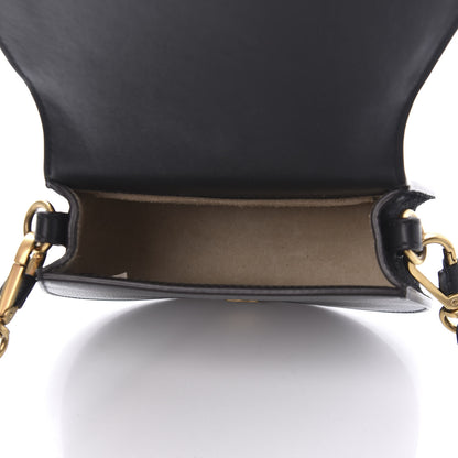 Chloe Calfskin Suede Small Nile Bracelet Bag Black 5 of 9