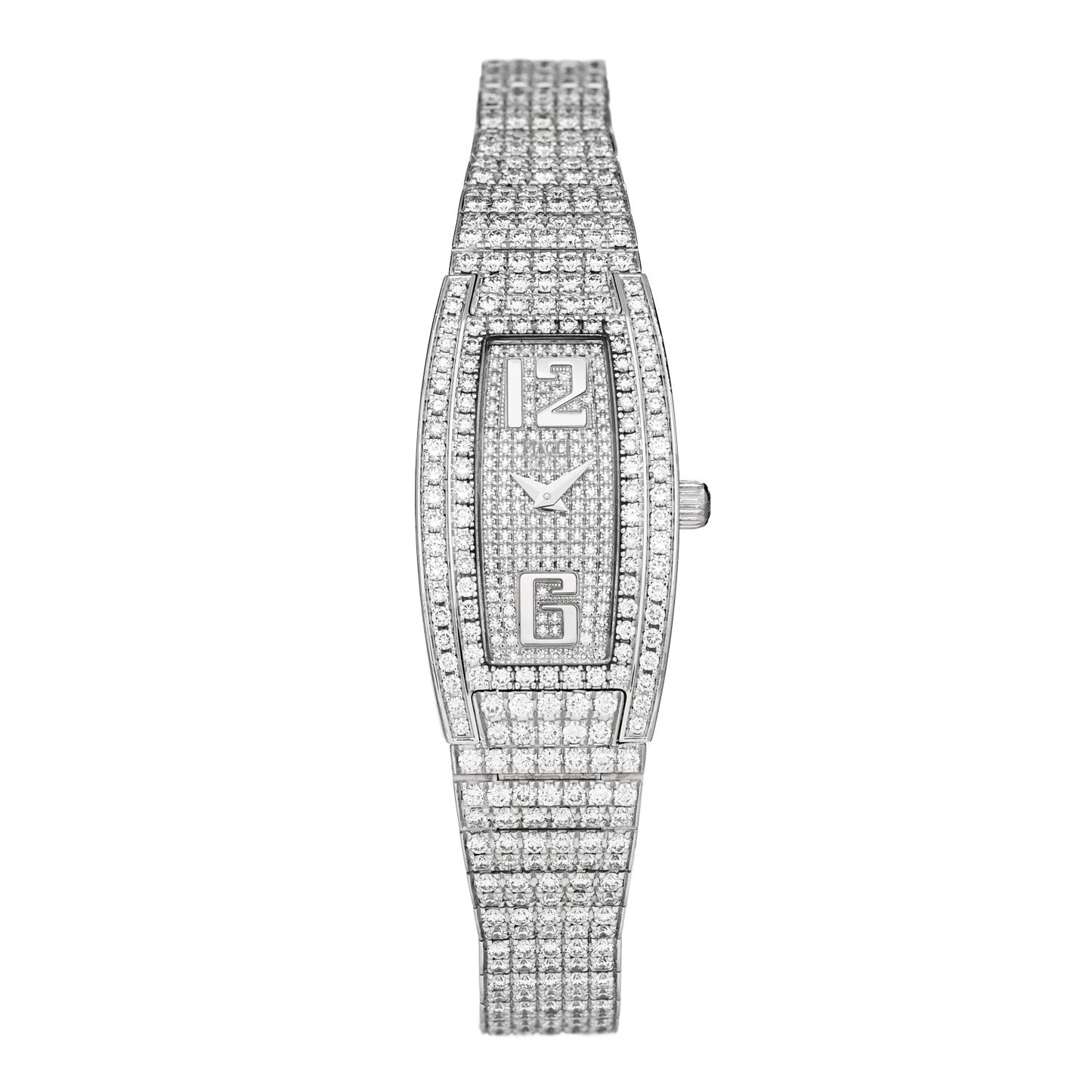 18K White Gold Diamond 18mm Limelight Quartz Watch
