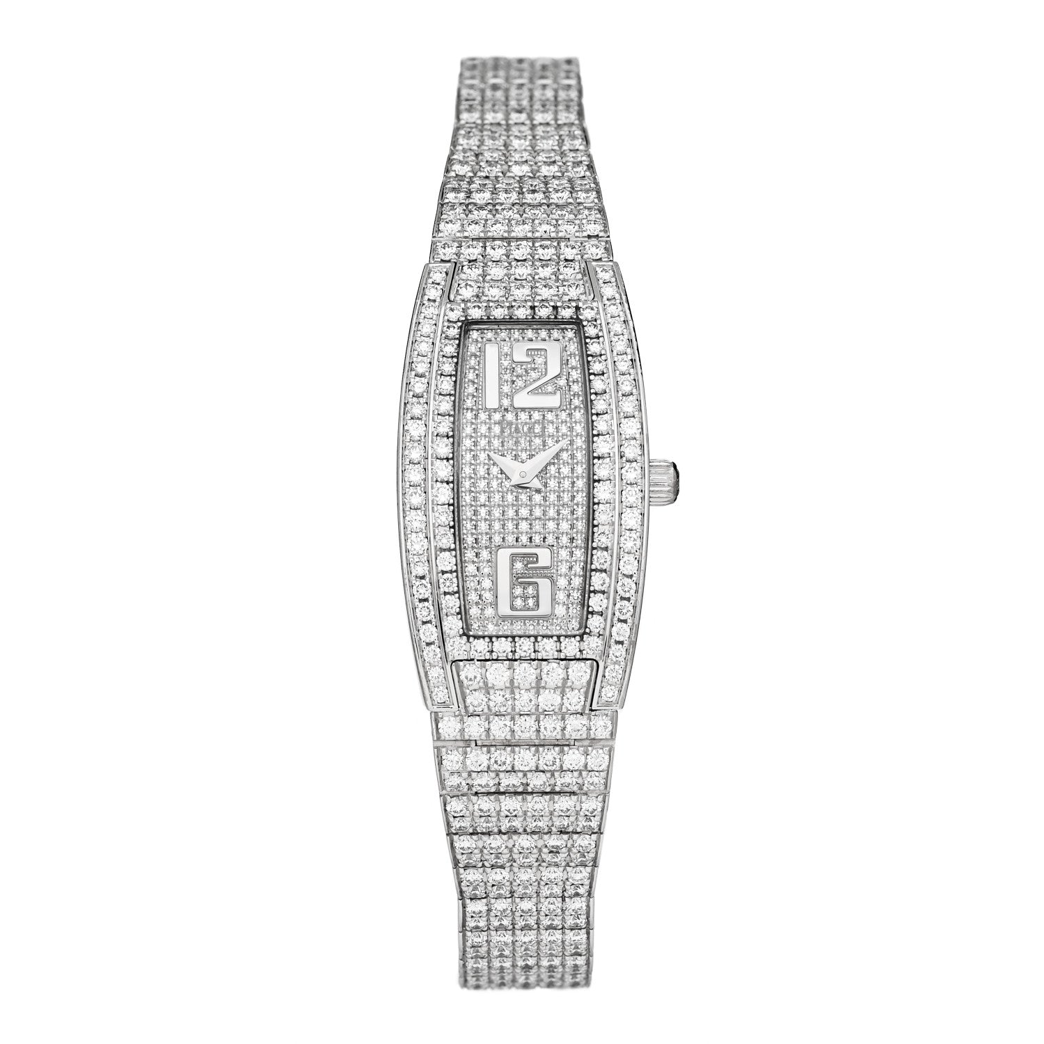 Piaget 18K White Gold Diamond 18mm Limelight Quartz Watch 1 of 5