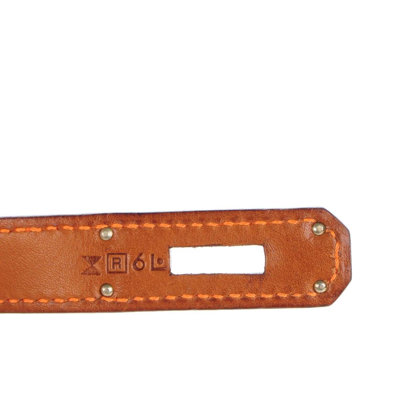 Hermes Barenia Toile Ghillies Birkin 35 Fauve 6 of 28