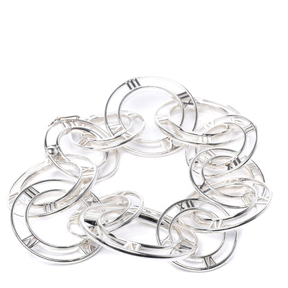 Tiffany Sterling Silver Atlas Link Bracelet 1 of 6
