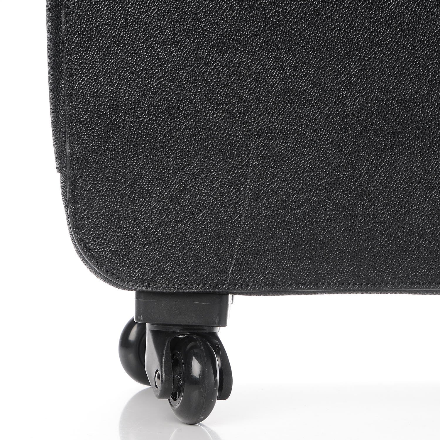 Stella McCartney Grainy Vegetarian Leather 4 Wheel Falabella Travel Suitcase Black 7 of 13