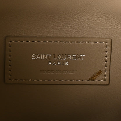 Saint Laurent Smooth Calfskin Small Le 5 A 7 Soft Hobo Sea Salt 6 of 9