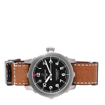 Breitling DLC Coated Stainless Steel Calfskin 46mm Navitimer 8 Chronograph Automatic Watch Black AB2040101B1X1 2 of 6