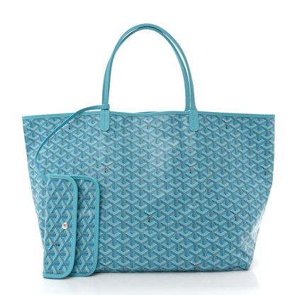 Goyard Goyardine Saint Louis GM Balise Beach Towel Set Turquoise 3 of 14