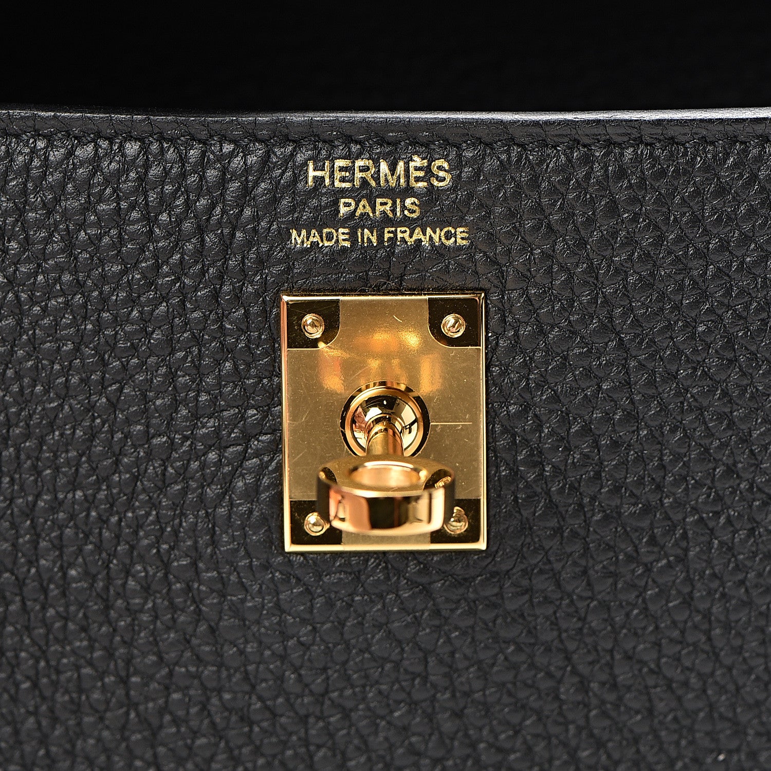 Hermes Togo Kelly Retourne 25 Black 24 of 40