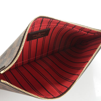 Louis Vuitton Damier Ebene Neverfull MM GM Pochette 5 of 7