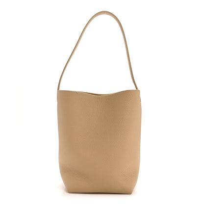 The Row Grained Calfskin Medium N/S Park Tote Boulder 1 of 9