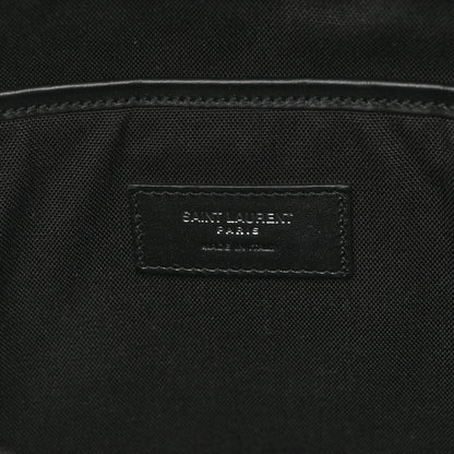 Saint Laurent Canvas City Backpack Black 6 of 9