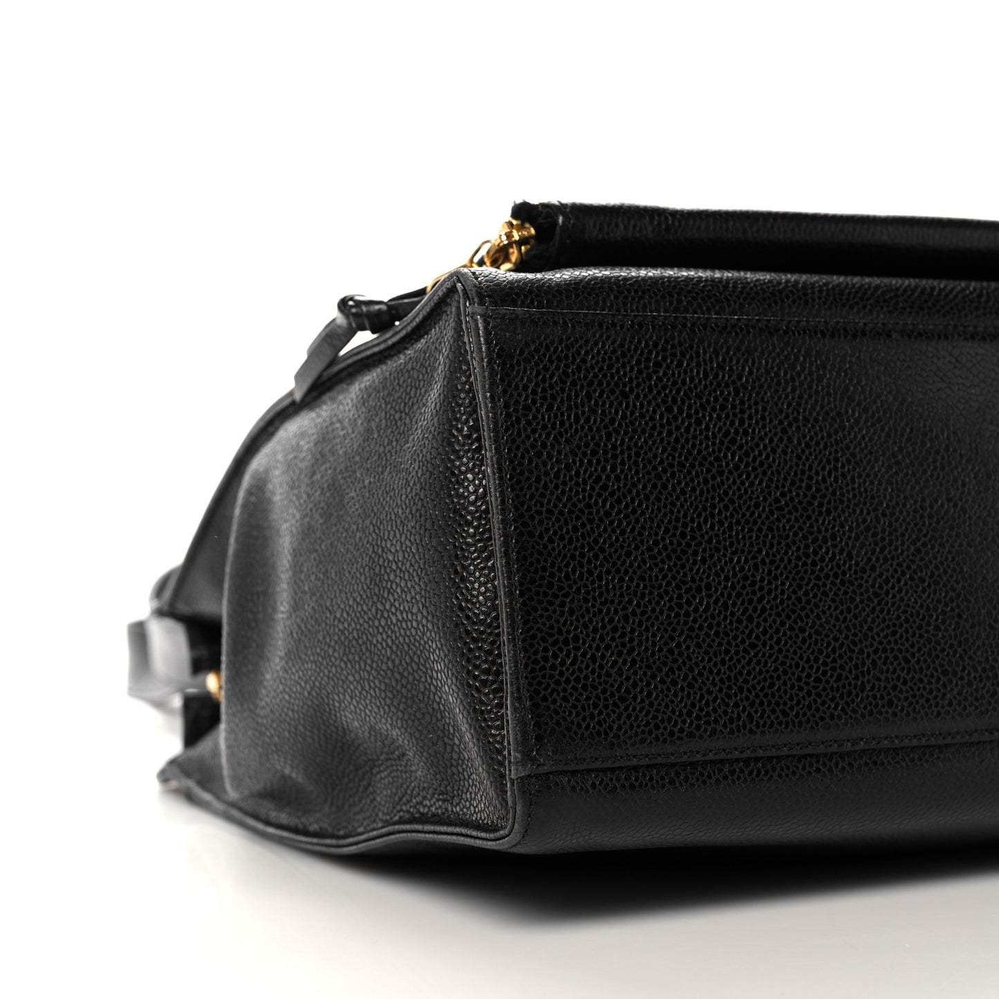 Caviar CC Shoulder Bag Black