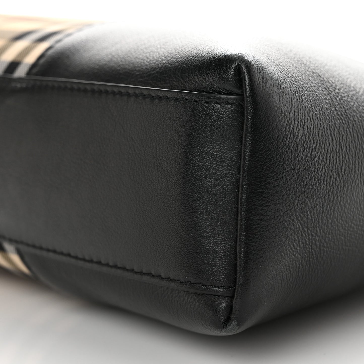 Horseferry Check Small Chichester Crossbody Clutch Bag Black