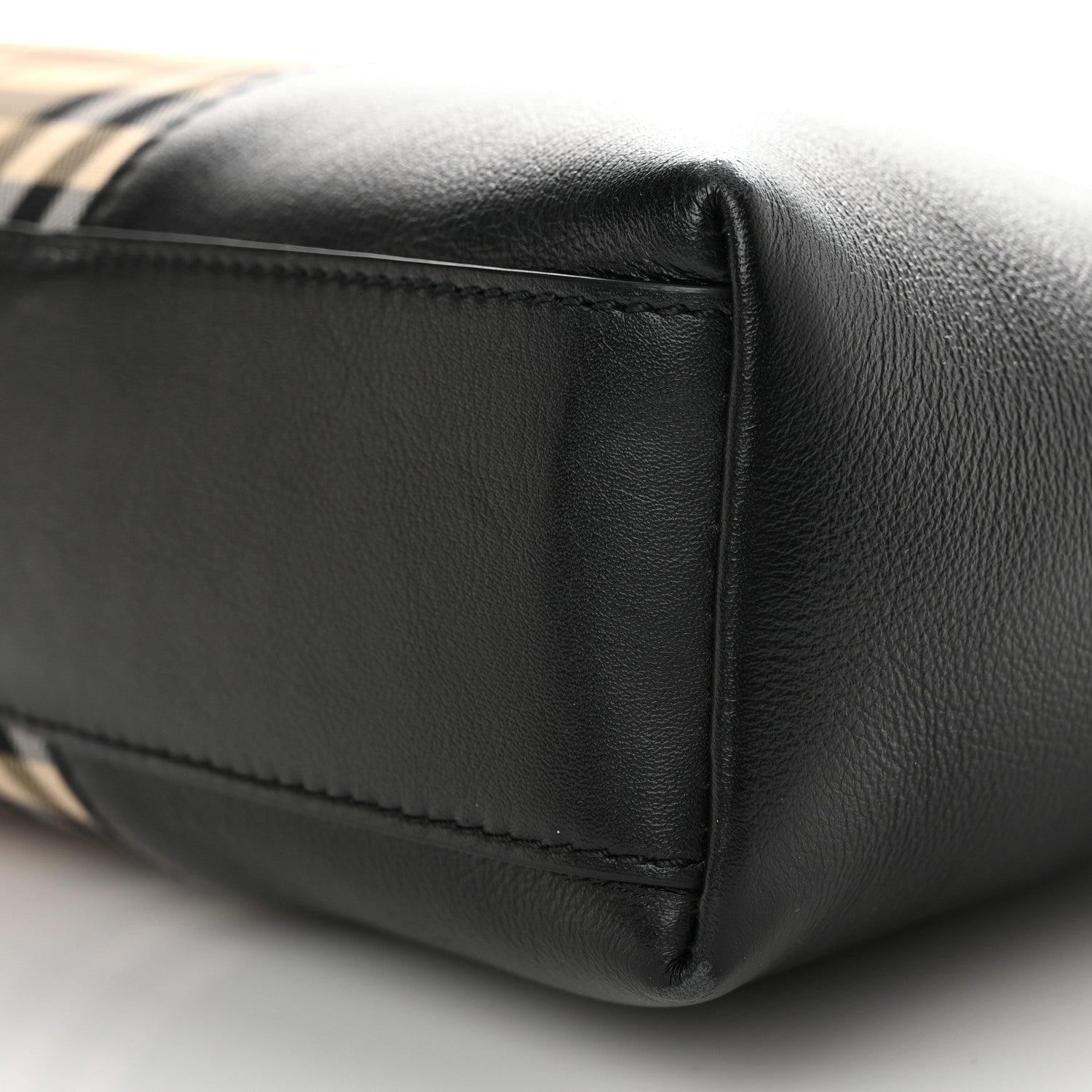 Burberry Horseferry Check Small Chichester Crossbody Clutch Bag Black 11 of 13