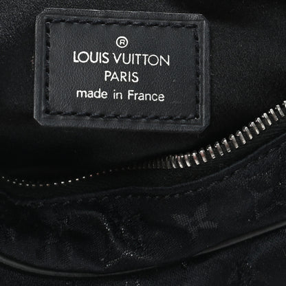 Louis Vuitton Satin Monogram Little Boulogne Black 6 of 7