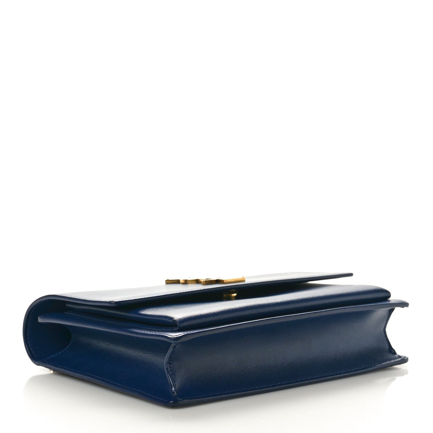 Saint Laurent Calfskin Medium Monogram Sunset Blue Charron 4 of 11