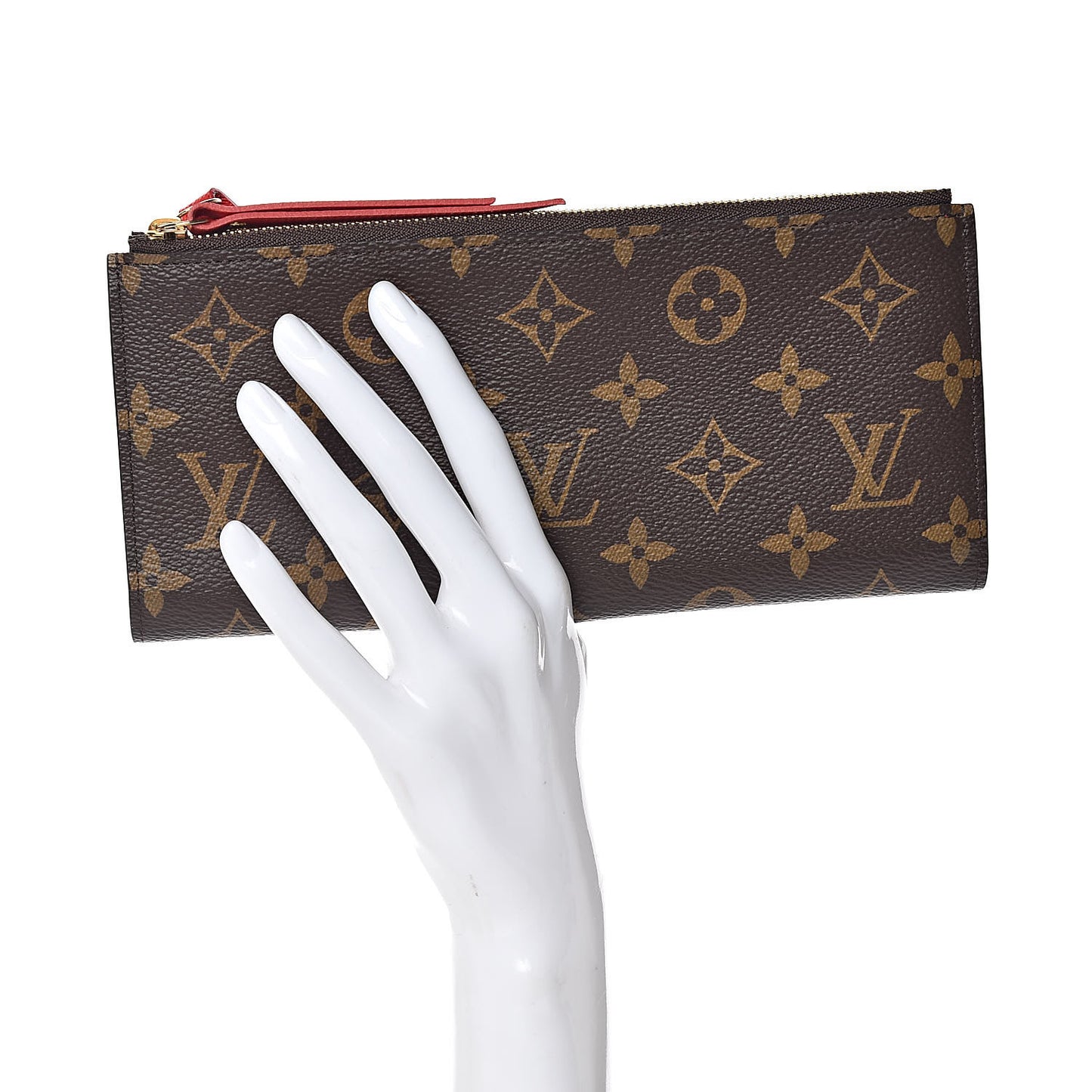 Monogram Adele Wallet Coquelicot