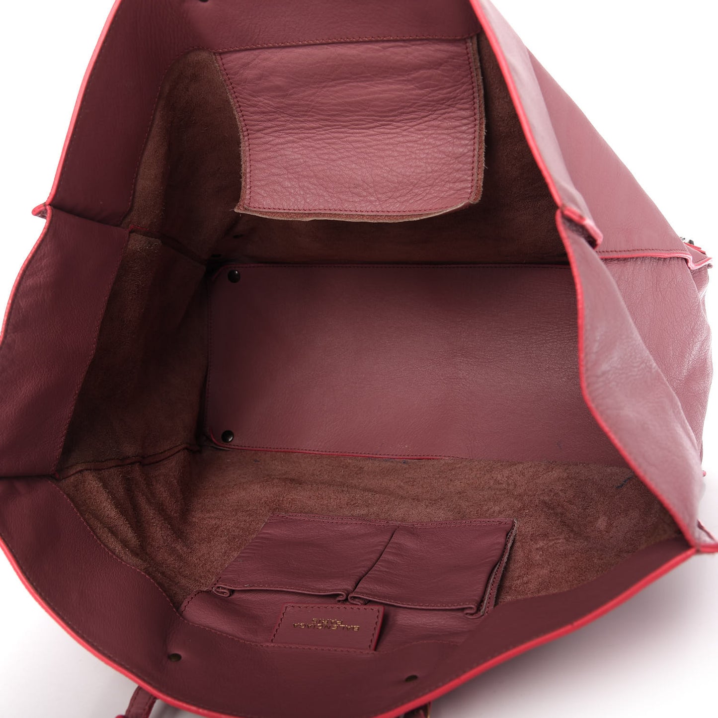 Veau Papier A4 Tote Rose Anglaise