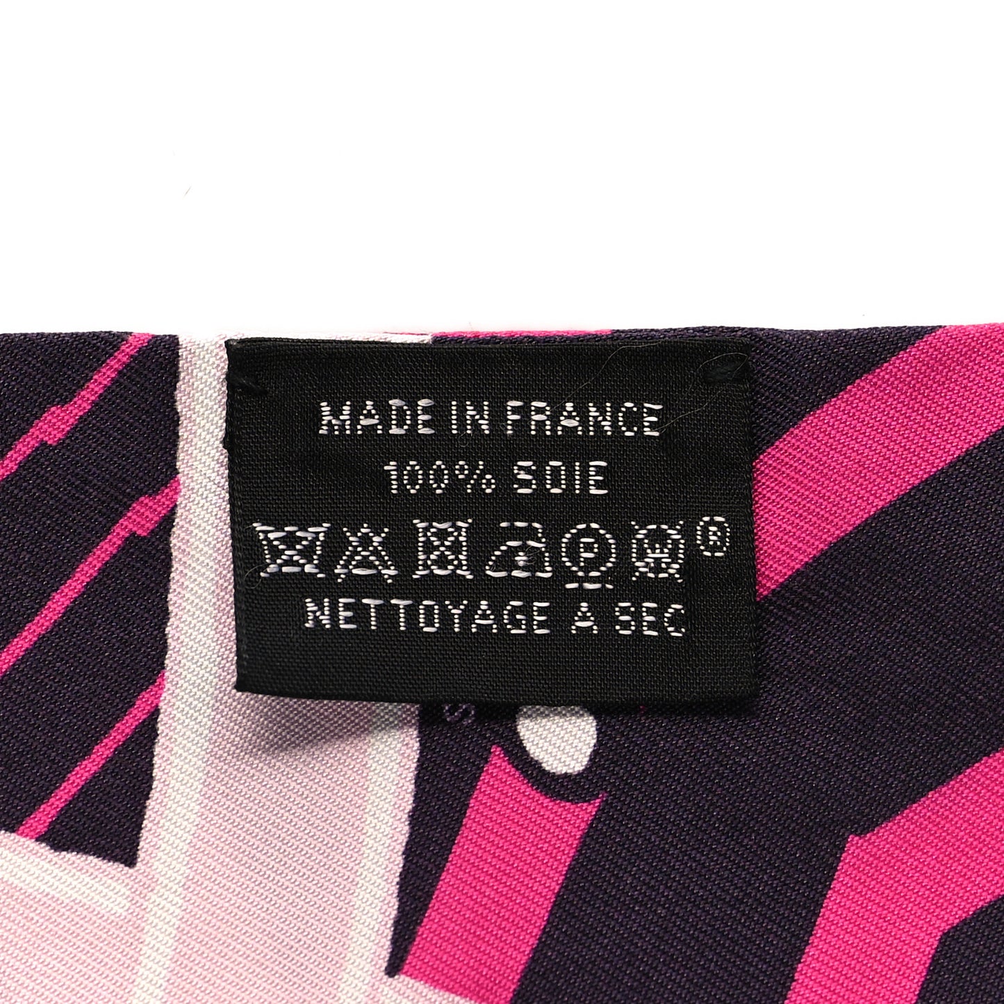 Silk Jeu de Soie Uniforme Twilly Rose Vif Black Rose