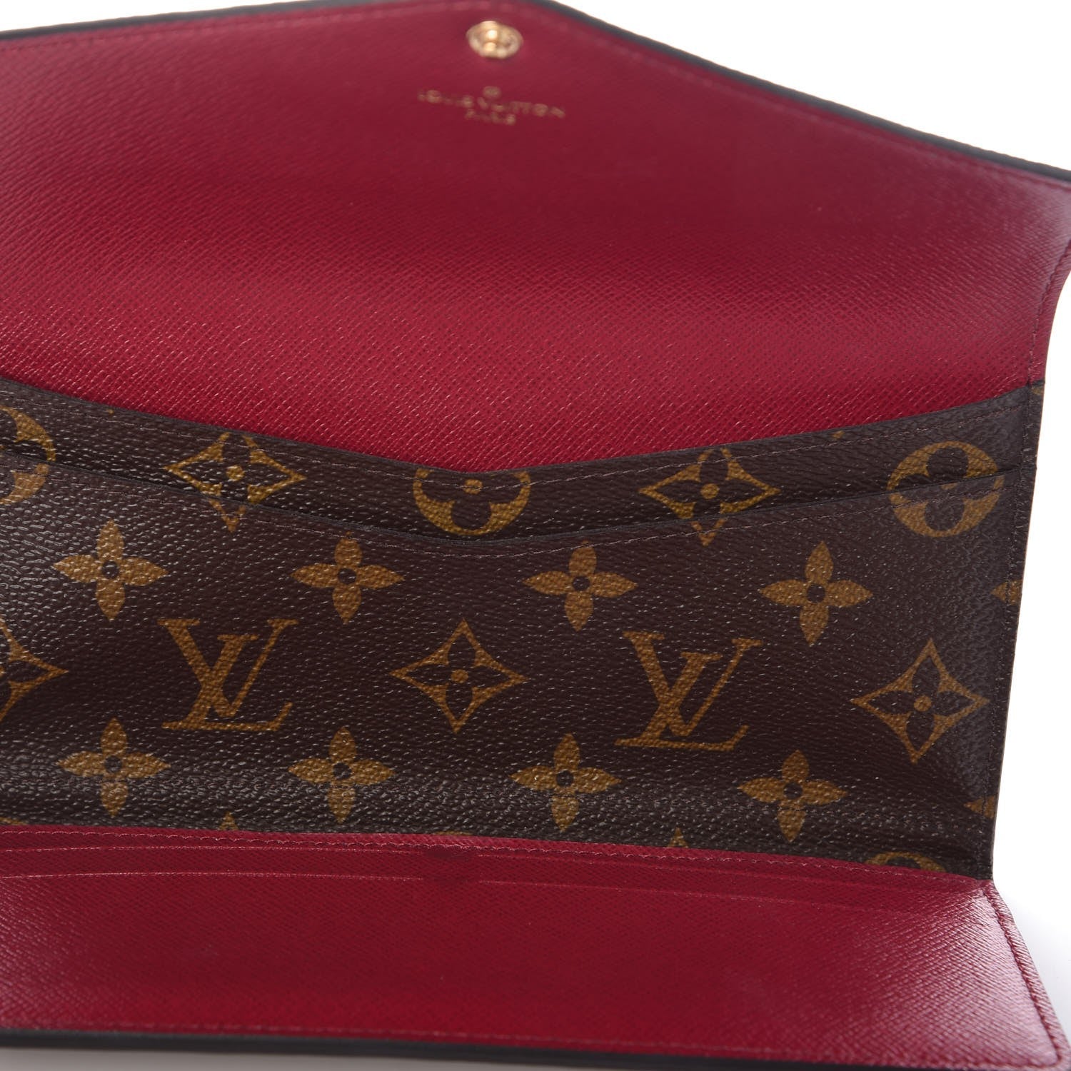 Louis Vuitton Monogram Josephine Wallet Fuchsia 8 of 10