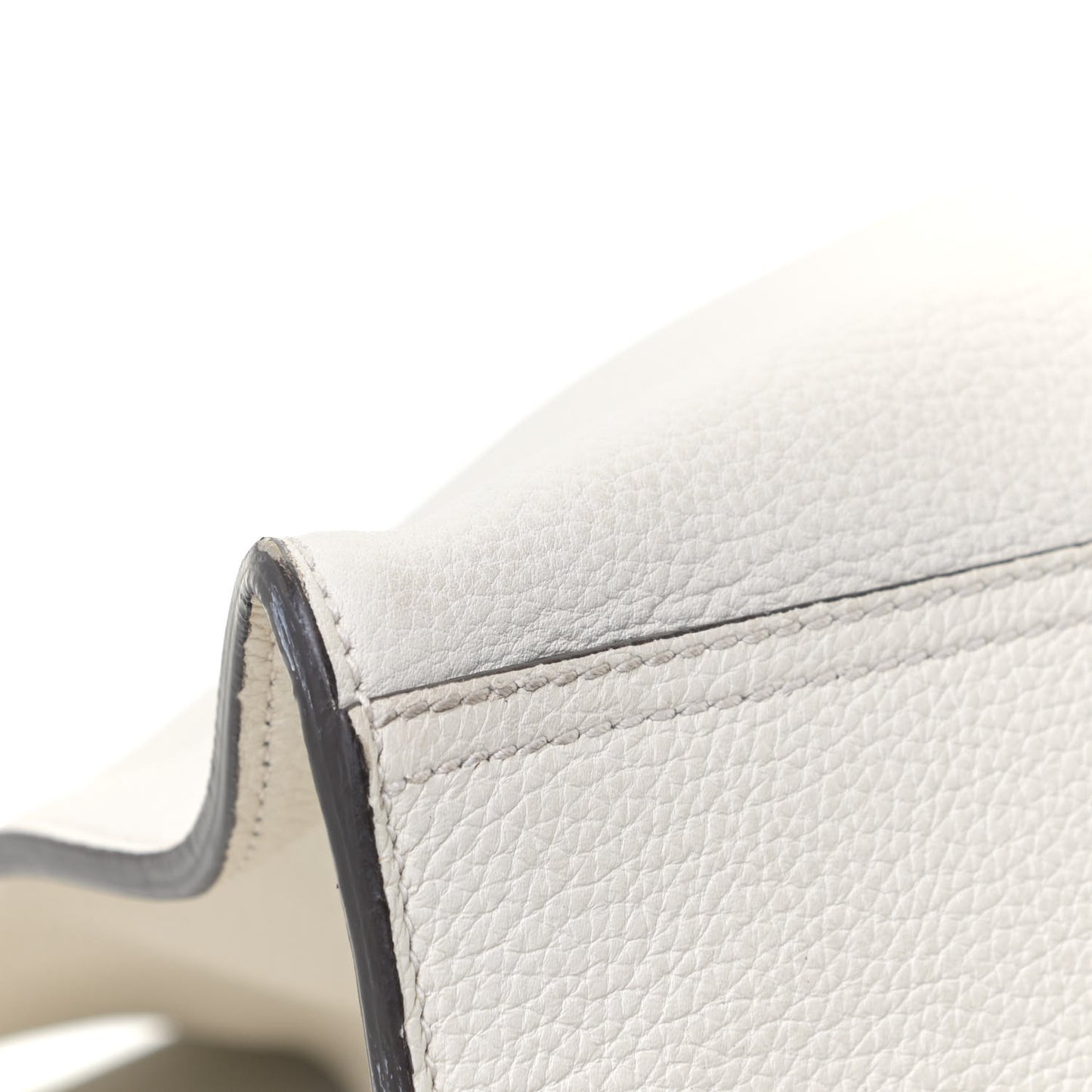 Soft Calfskin Medium Jackie Top Handle Bag Mystic White