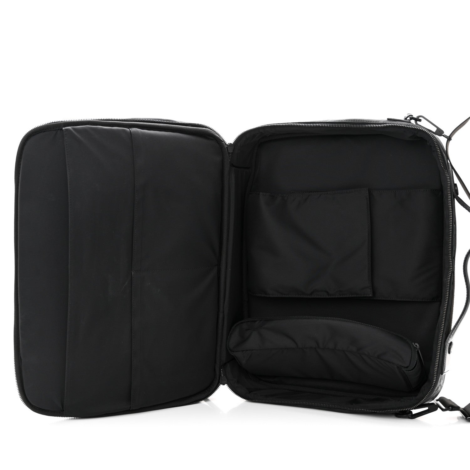 Chanel Nylon Travel Laptop Briefcase Black 6 of 17