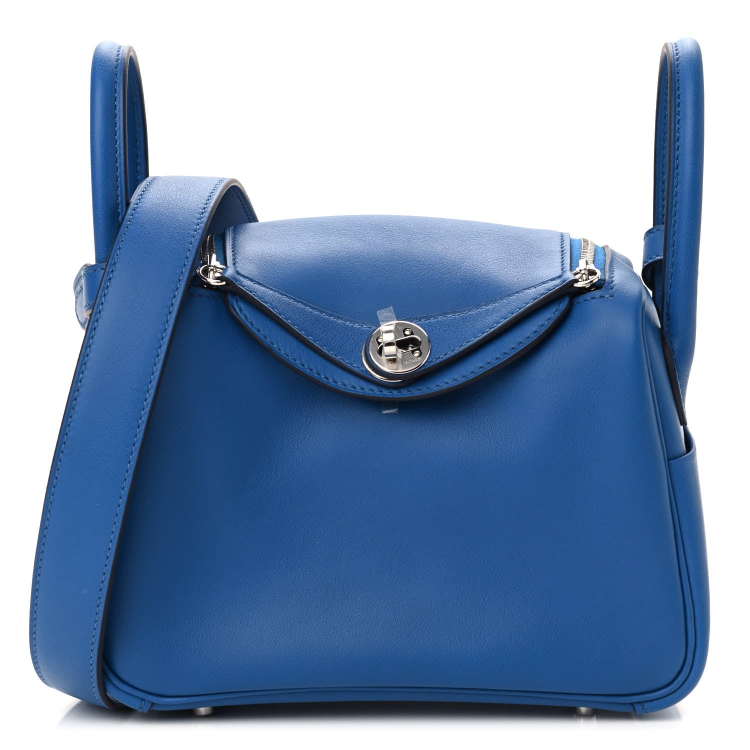 Hermes Swift Mini Lindy 20 Bleu France 1 of 9