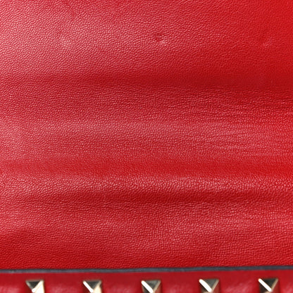 Valentino Garavani Nappa Small Rockstud Spike Shoulder Bag Rosso Valentino 9 of 14
