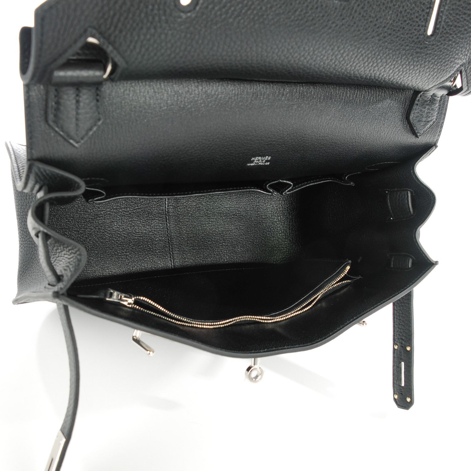 Hermes Taurillon Clemence Jypsiere 31 Black 17 of 19