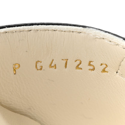 Chanel Lambskin CC Cutout Mules 38 White Black 9 of 10