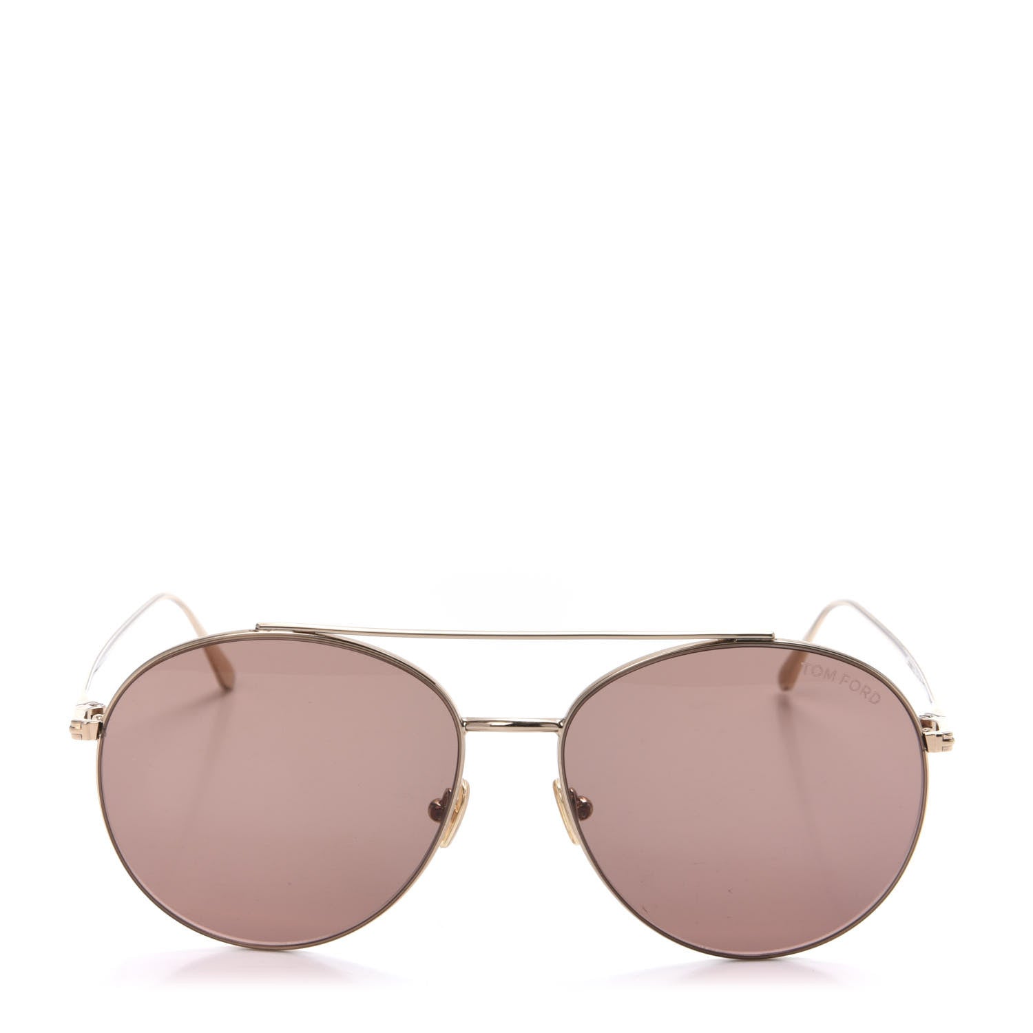 Tom Ford Cleo Sunglasses TF757 Gold 2 of 8