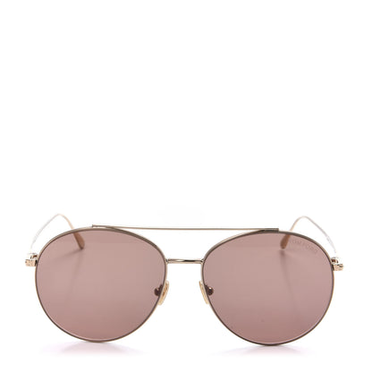 Tom Ford Cleo Sunglasses TF757 Gold 2 of 8