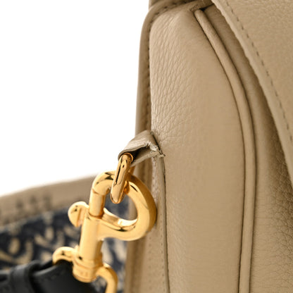 Christian Dior Grained Calfskin Large Bobby Flap Warm Taupe 10 of 13