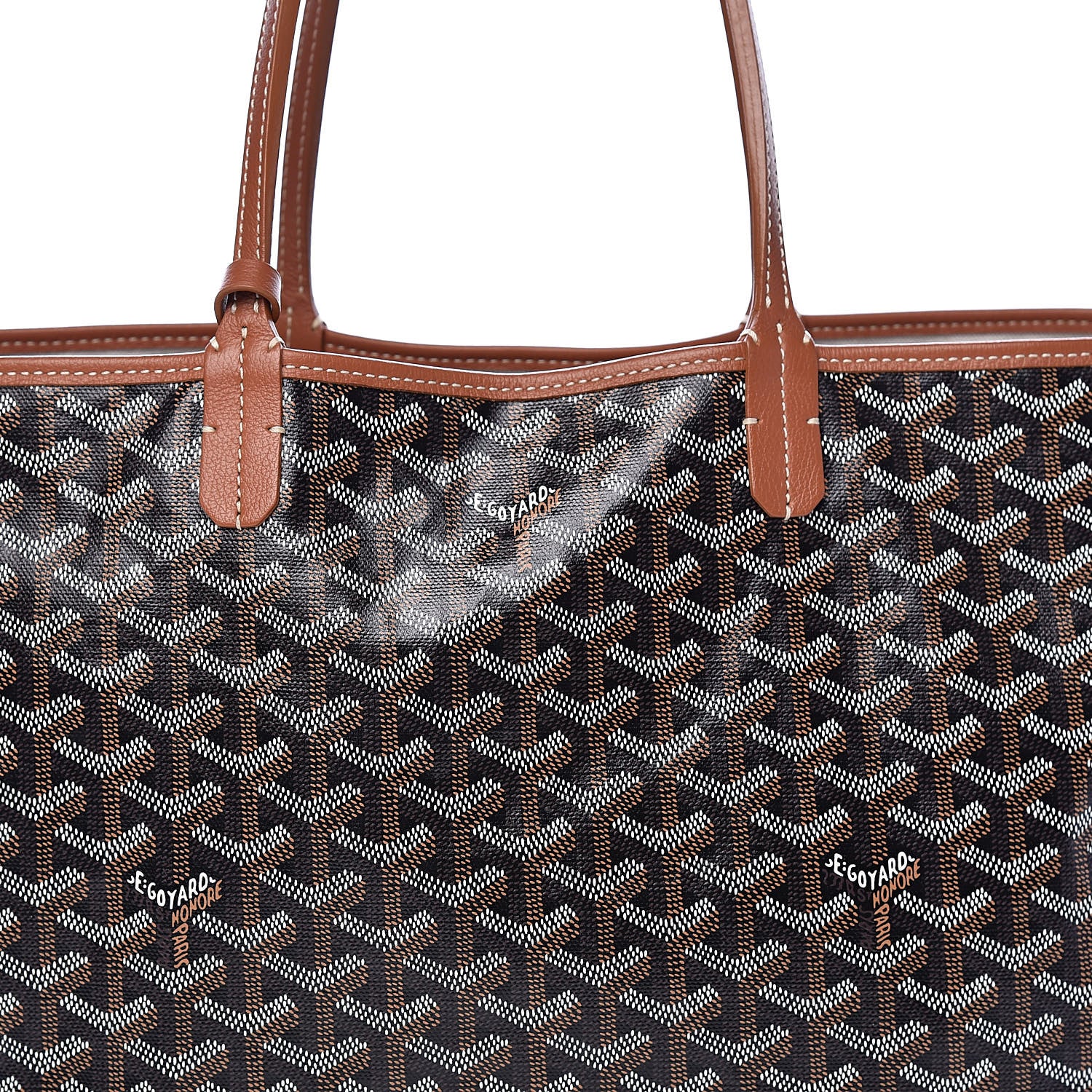 Goyard Goyardine Saint Louis PM Black Gold 14 of 14