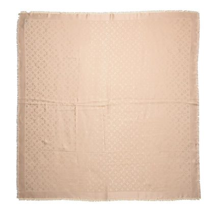 Louis Vuitton Silk Wool Monogram Shawl Dune 1 of 4