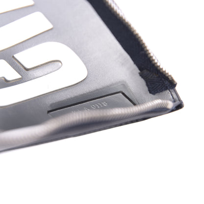 Givenchy Calfskin Logo Zip Pouch Navy Silver 8 of 12