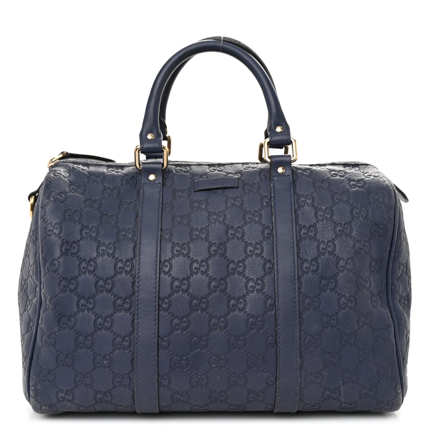 Gucci Guccissima Medium Joy Boston Blue 1 of 12