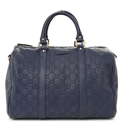 Gucci Guccissima Medium Joy Boston Blue 1 of 12