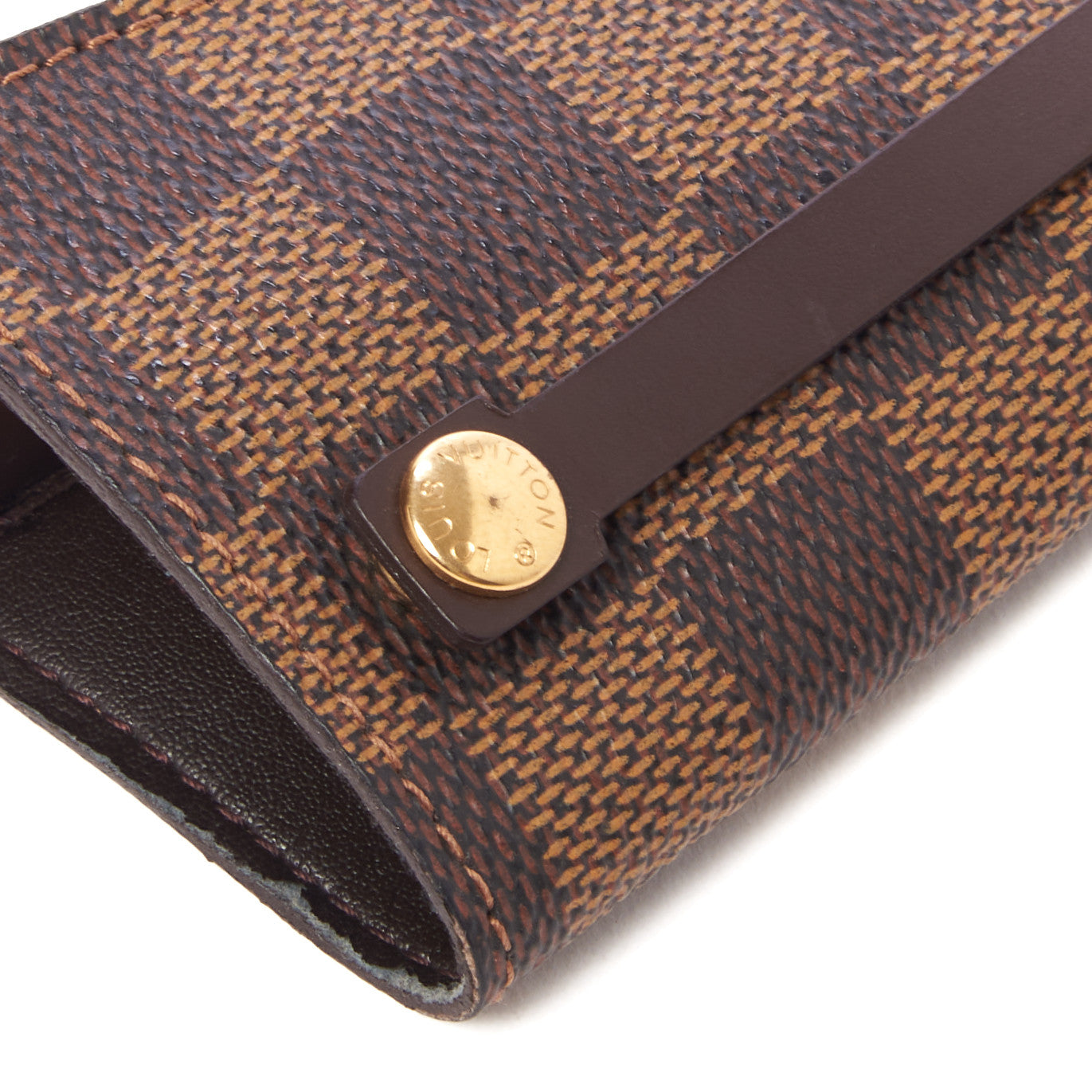 Louis Vuitton Damier Ebene Clochette PM Key Case 4 of 8