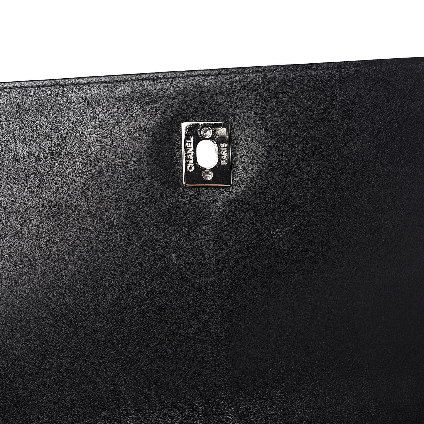 Calfskin Quilted In The Business Flap Bag Black