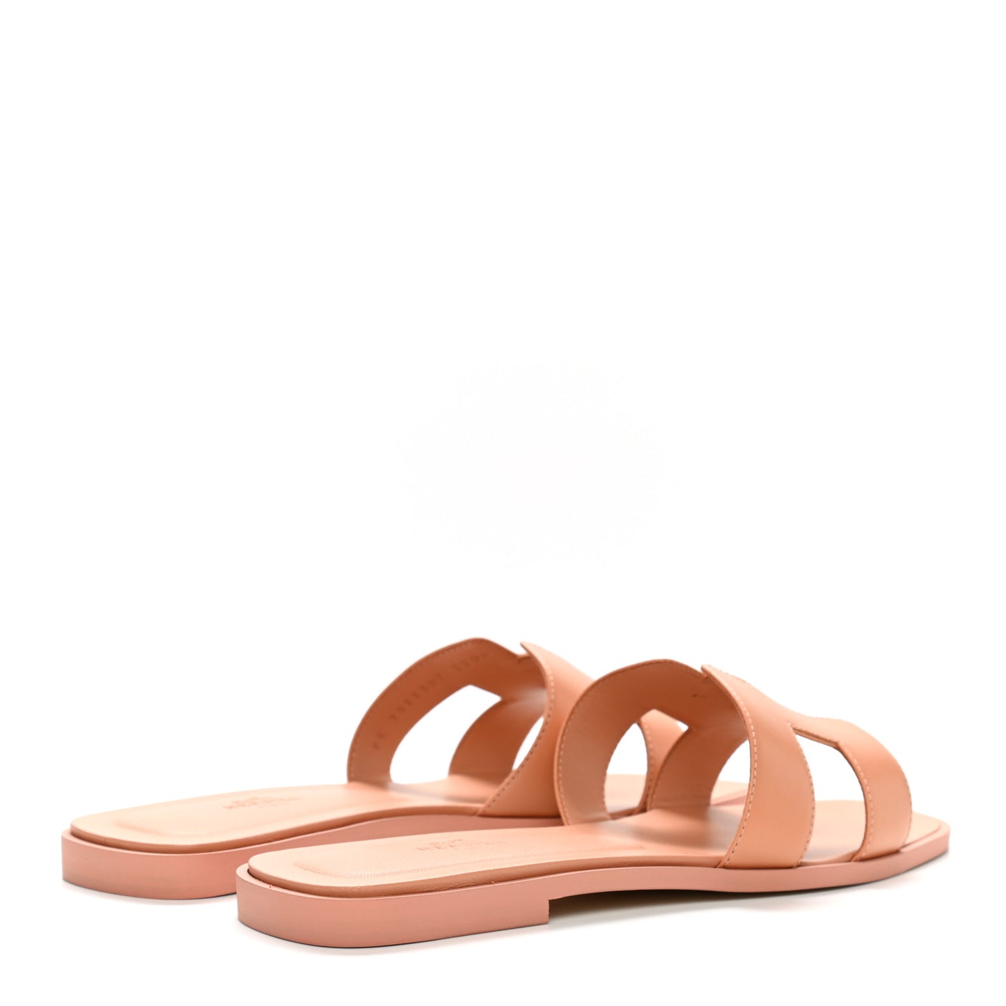Box Calfskin Oran Sandals 40 Granit Rose