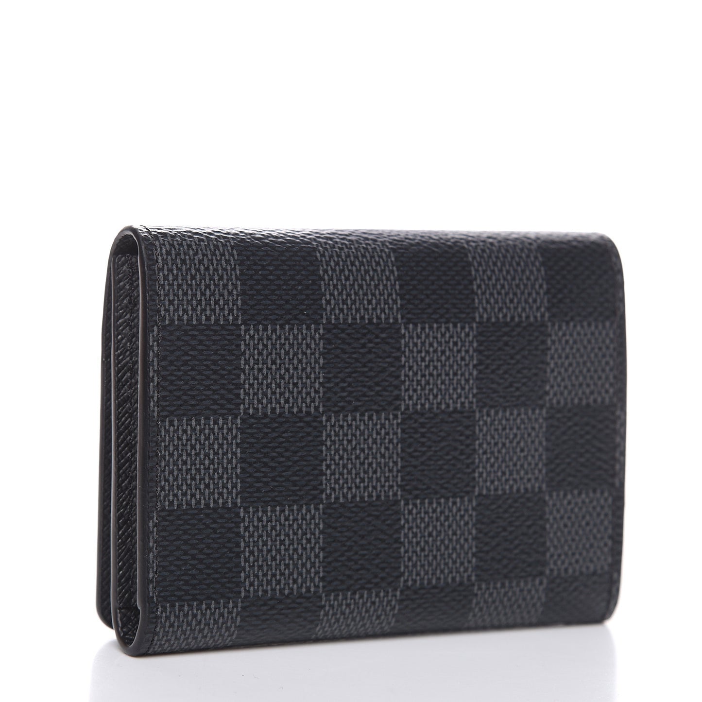 Damier Graphite Enveloppe Carte De Visite