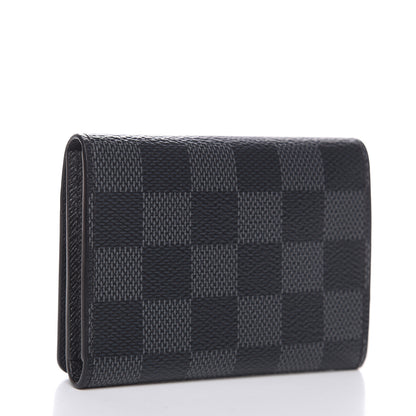 Louis Vuitton Damier Graphite Enveloppe Carte De Visite 3 of 7