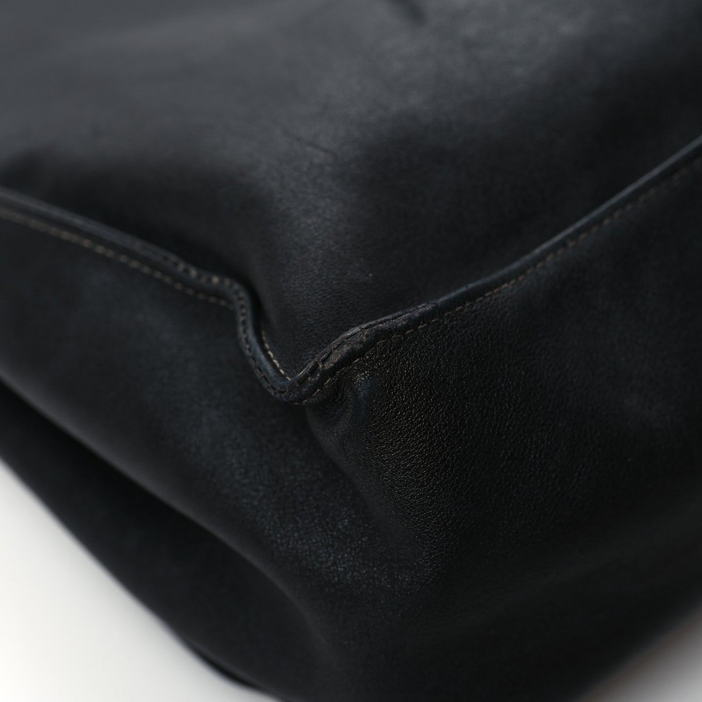 Calfskin CC Tote Black