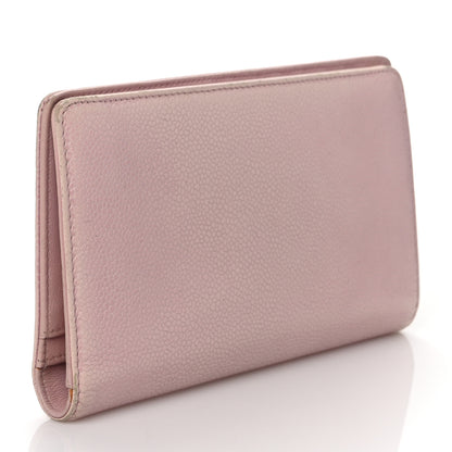 Chanel Caviar Timeless CC Yen Wallet Pink 3 of 8