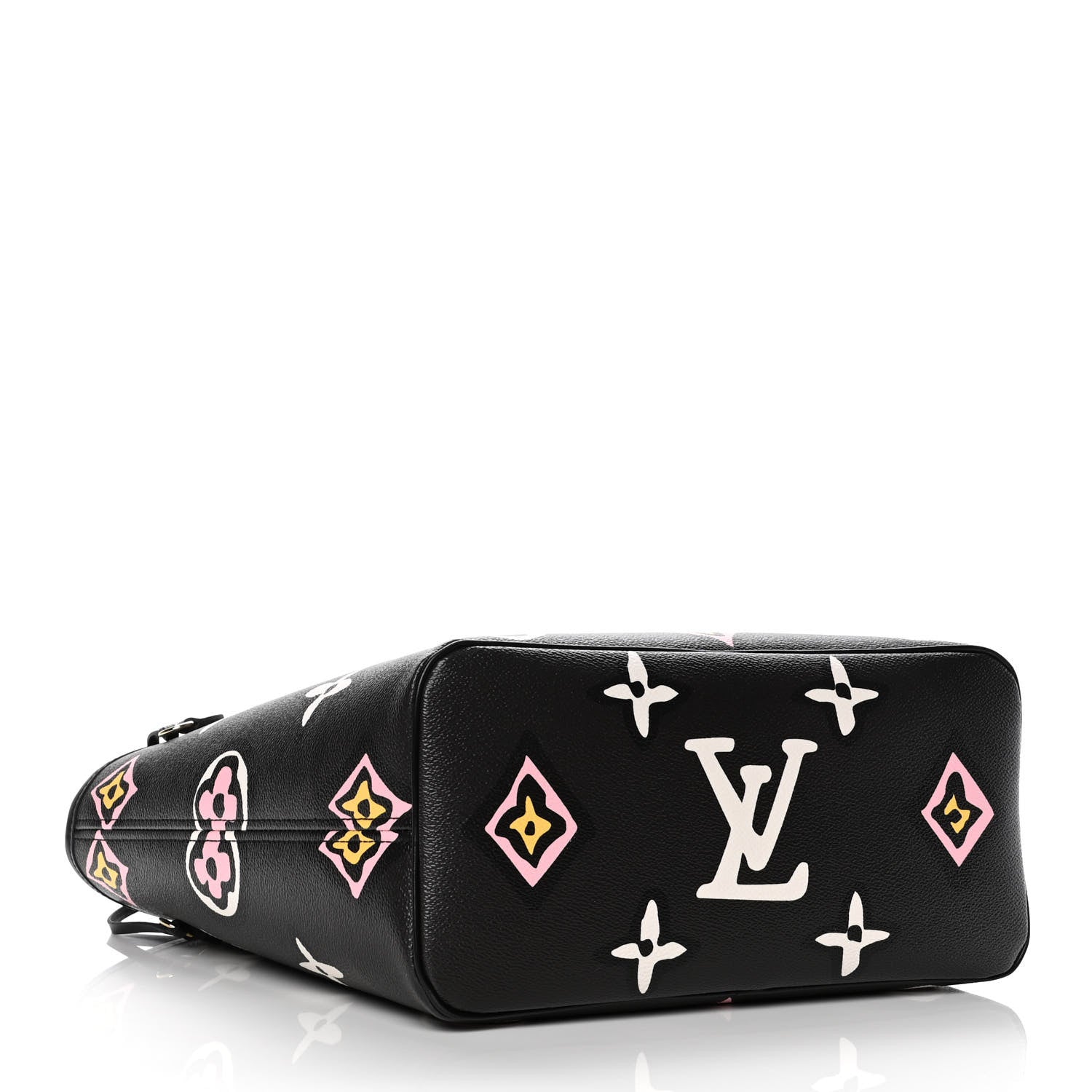 Louis Vuitton Monogram Giant Wild At Heart Neverfull MM Black 4 of 9