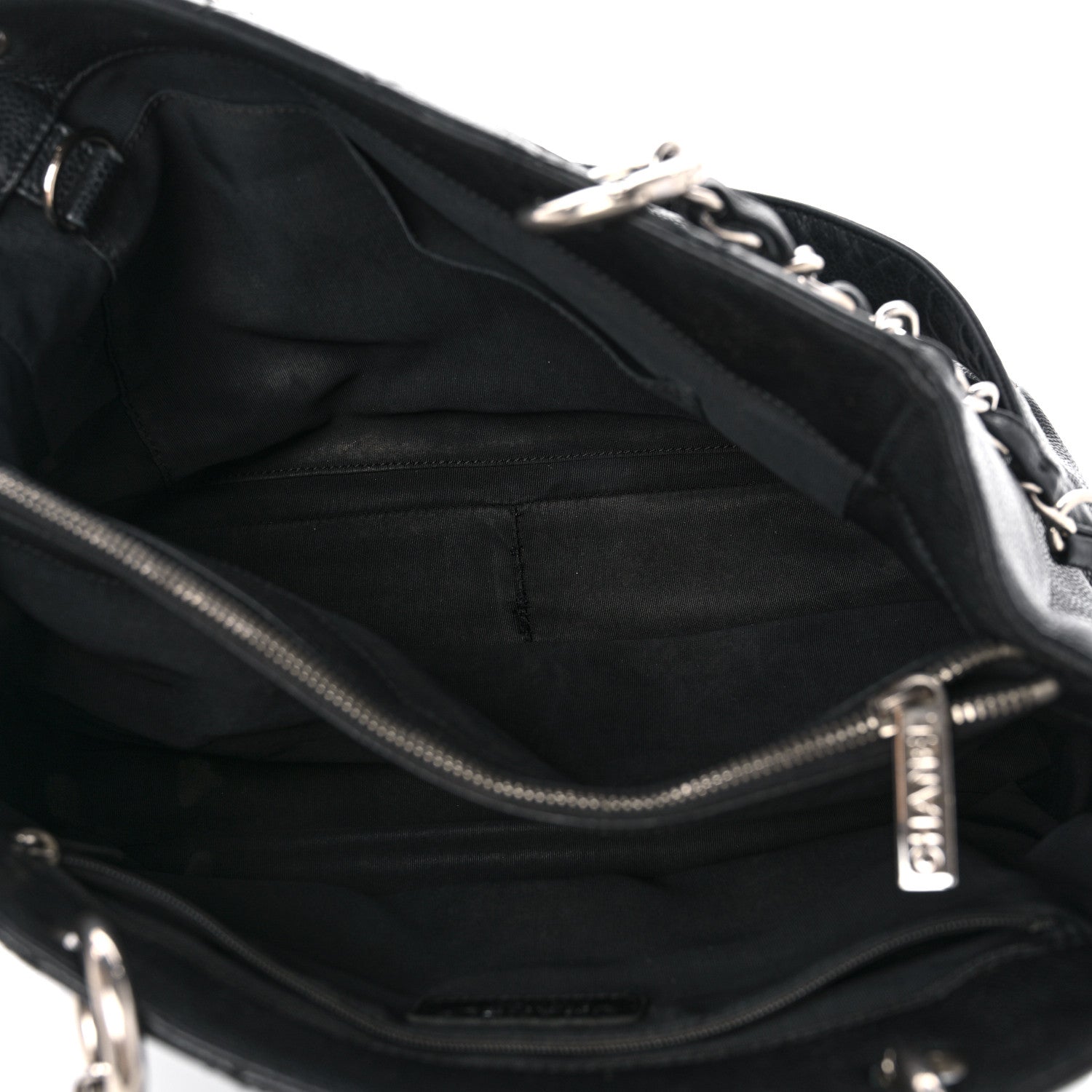 Chanel Caviar Quilted Grand Shopping Tote GST Black 5 of 16