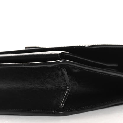 Saint Laurent Calfskin Monogram Sunset Chain Wallet Black 11 of 12
