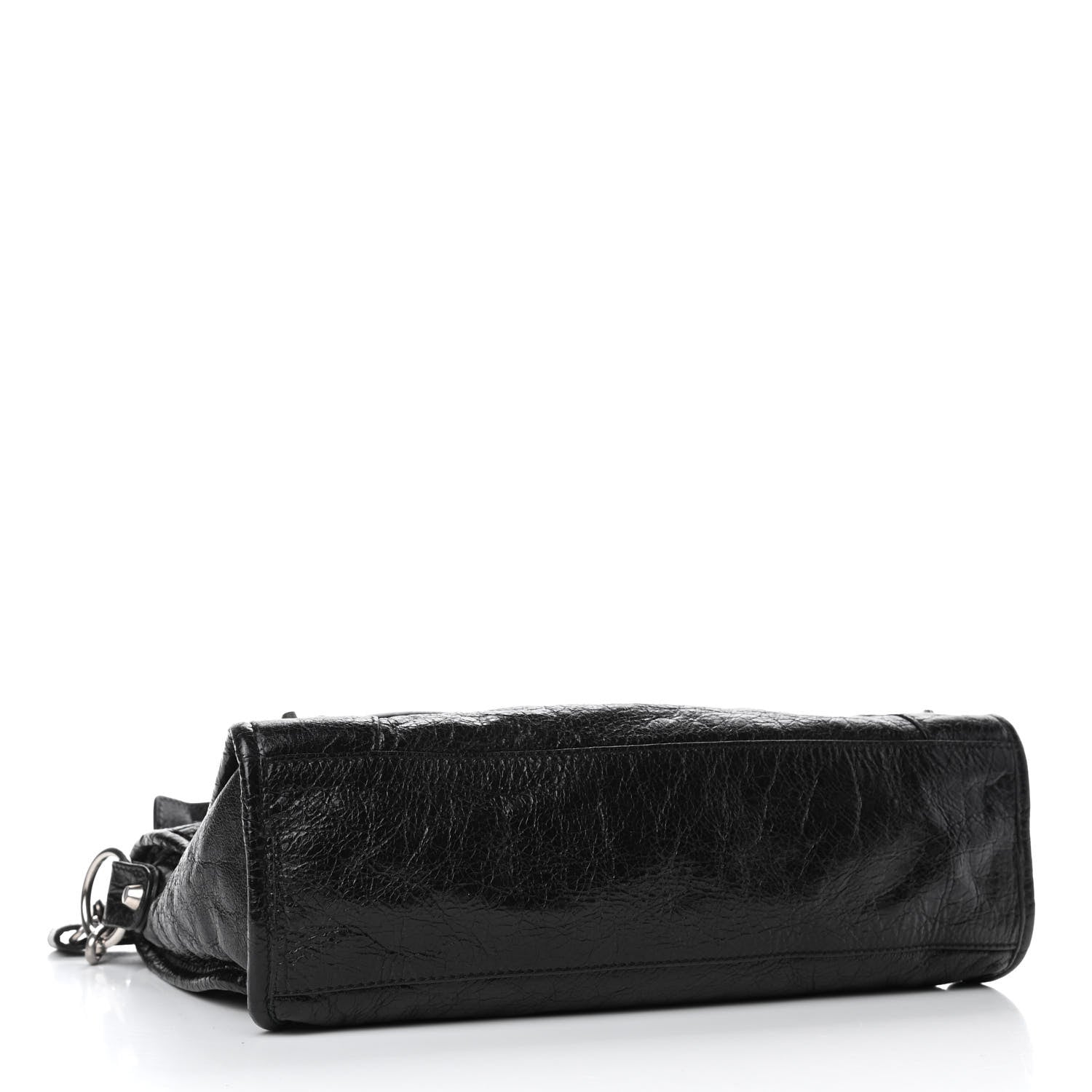 Balenciaga Chevre Silver Metallic Edge Hardware S City Black 3 of 4