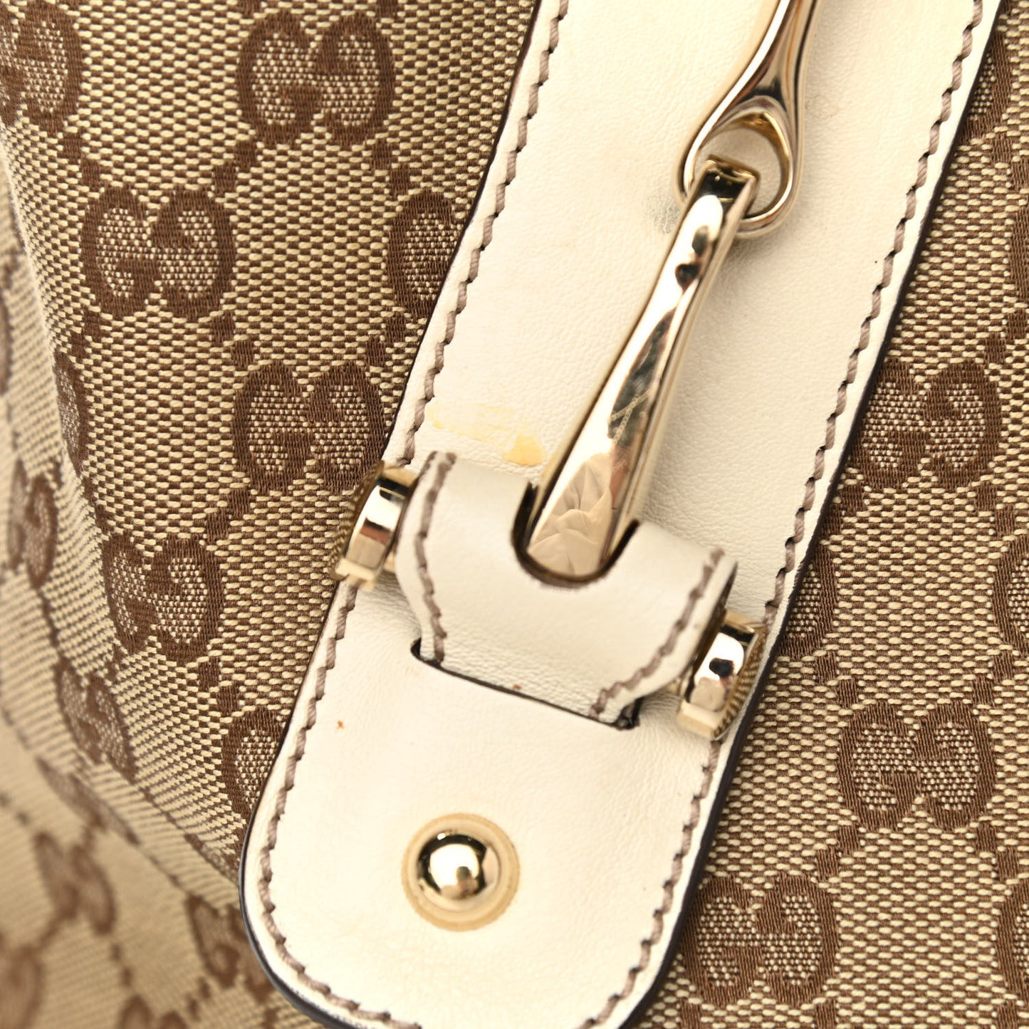 Monogram Medium Pelham Shoulder Bag Off White