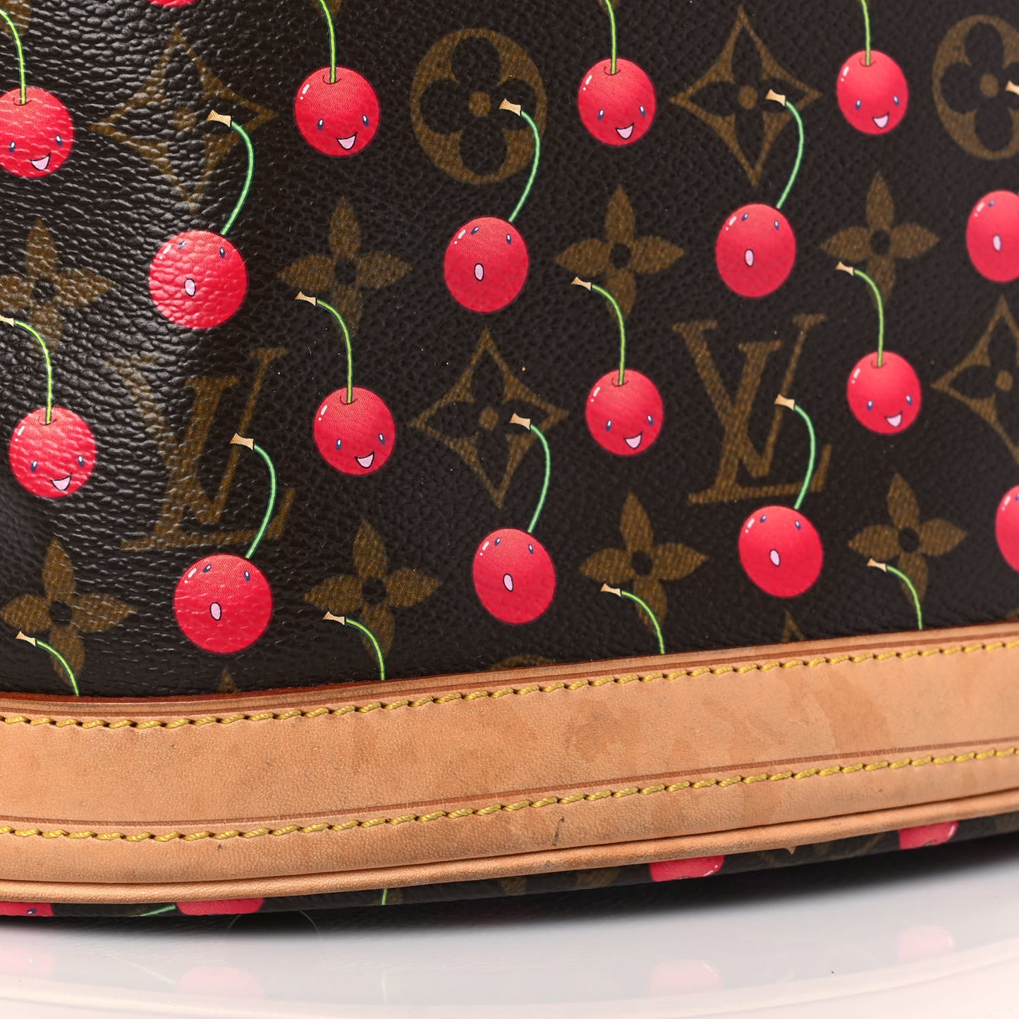 Monogram Cerises Bucket Bag