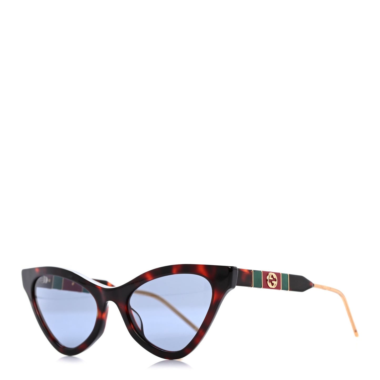 Acetate Cat Eye GG0597S Sunglasses Havana